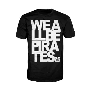 US Brand X Sci Funk We be Pirates Official Men's T-Shirt (Black)