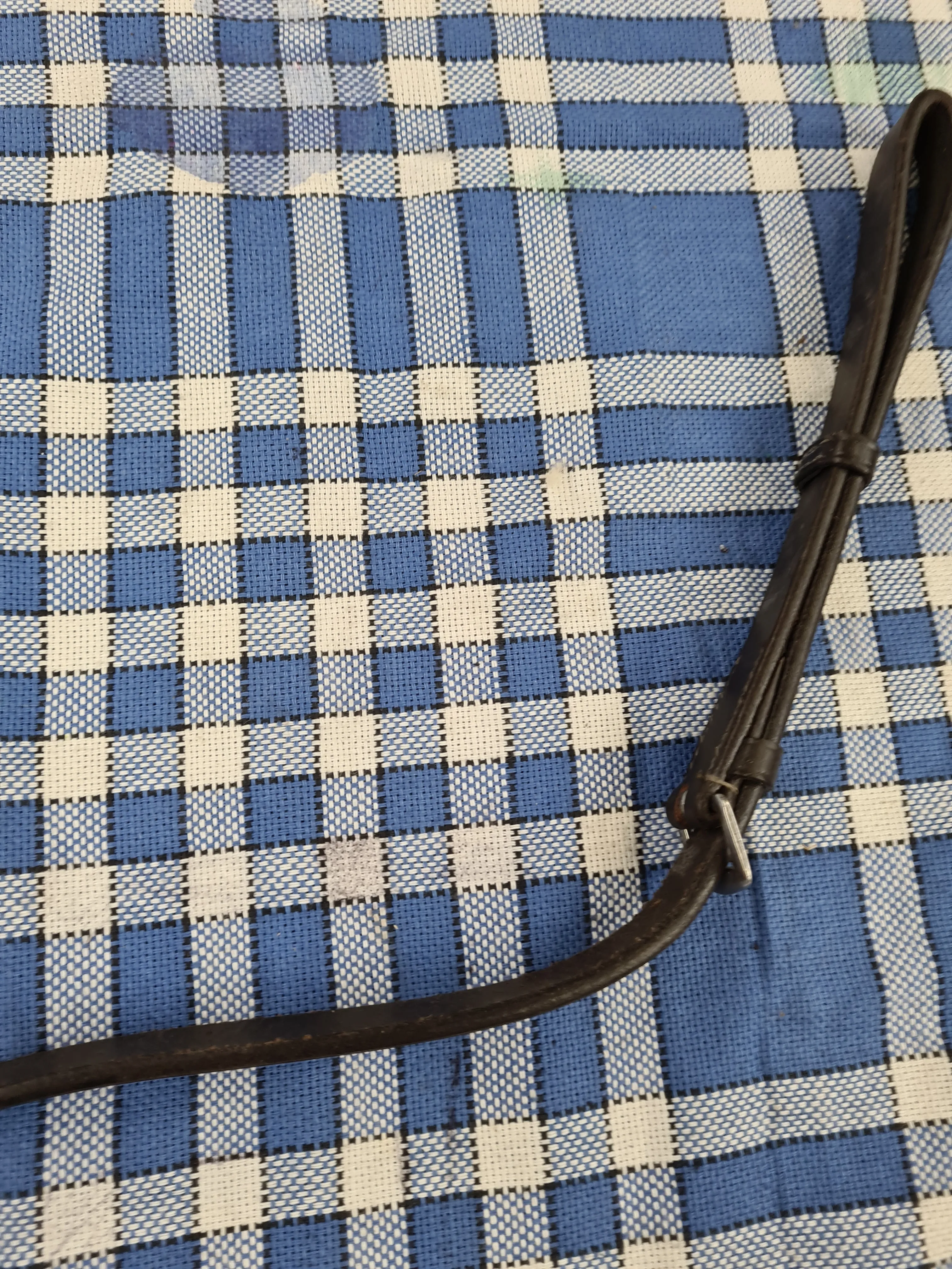Used brown leather full size breastplate FREE POSTAGE🟢
