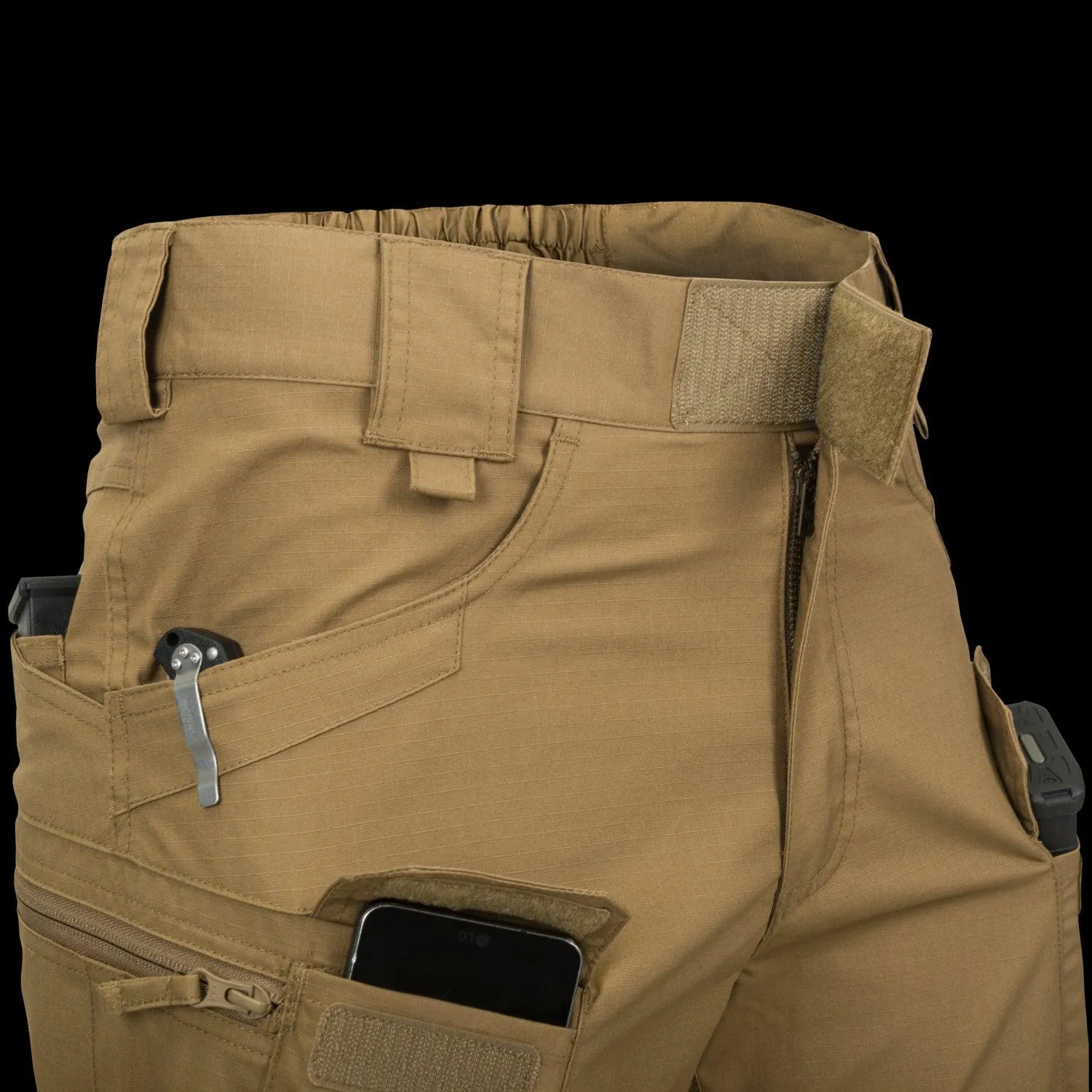 UTS (Urban Tactical Shorts) 8.5" - PolyCotton Ripstop - Ash Grey