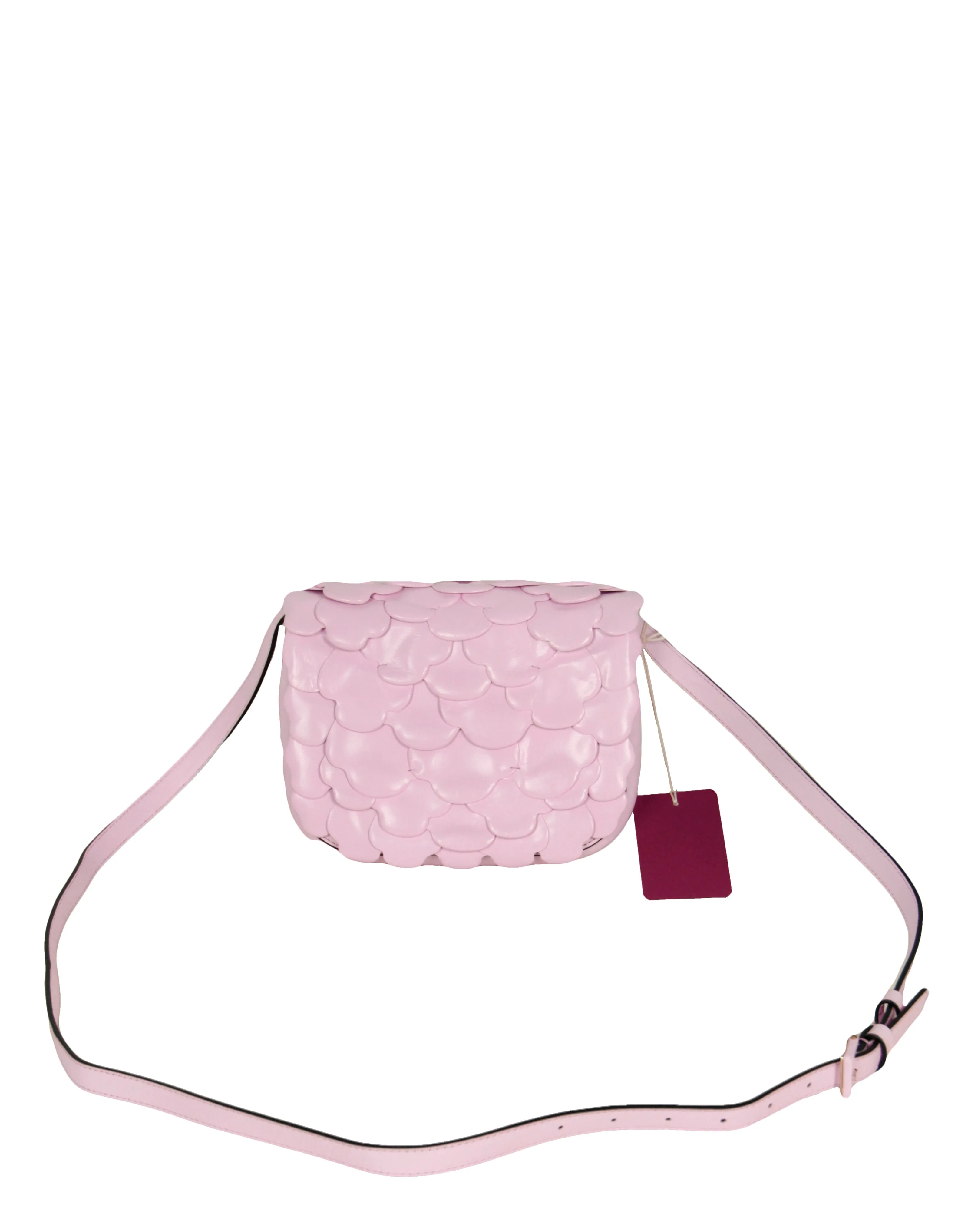 Valentino Pink Atelier Rose 03 Edition Leather Rose Small Crossbody Bag
