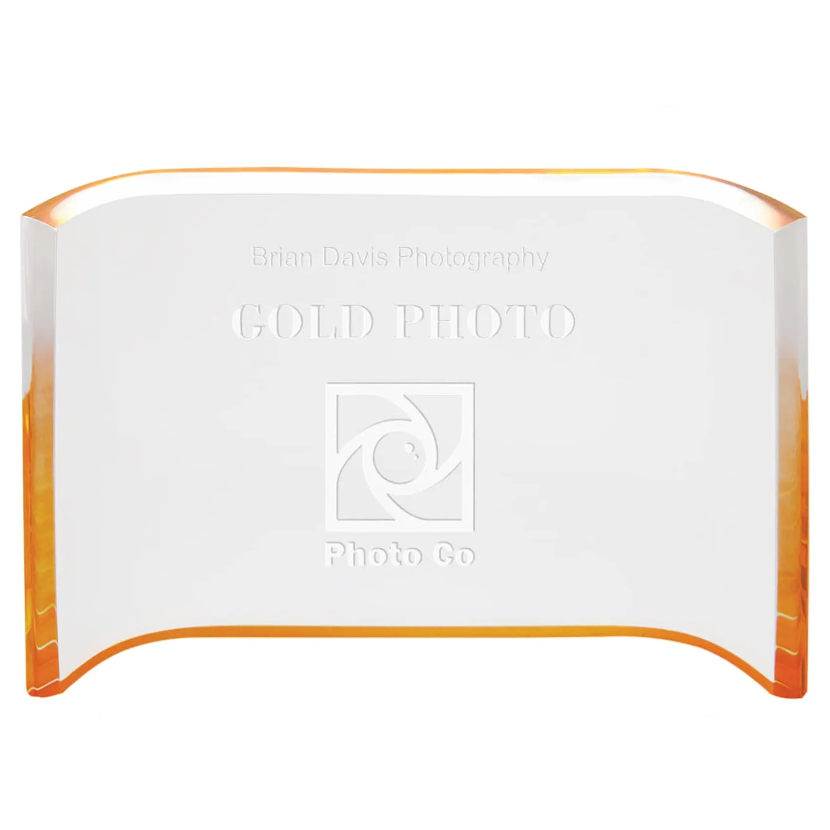 Value Acrylic Crescent Award