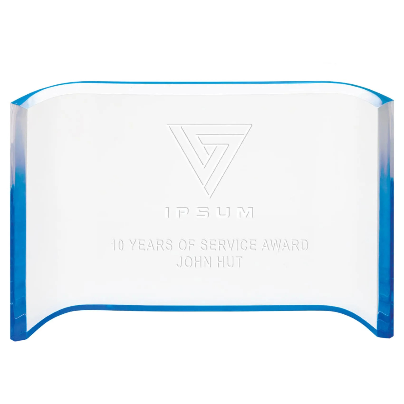 Value Acrylic Crescent Award