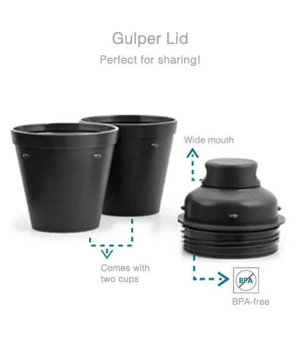 Vaya Drynk - 900 ml - Black - (with Gulper Assy)