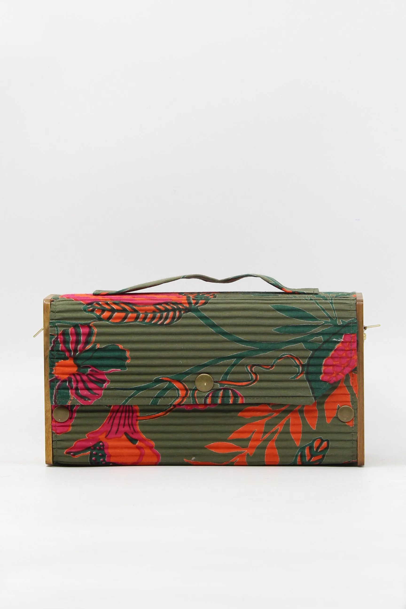Vintage Blossom 4 in 1 Box clutch #2