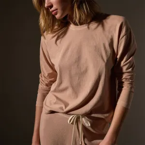Vintage Boxy Tee - Rose Nude Pigment