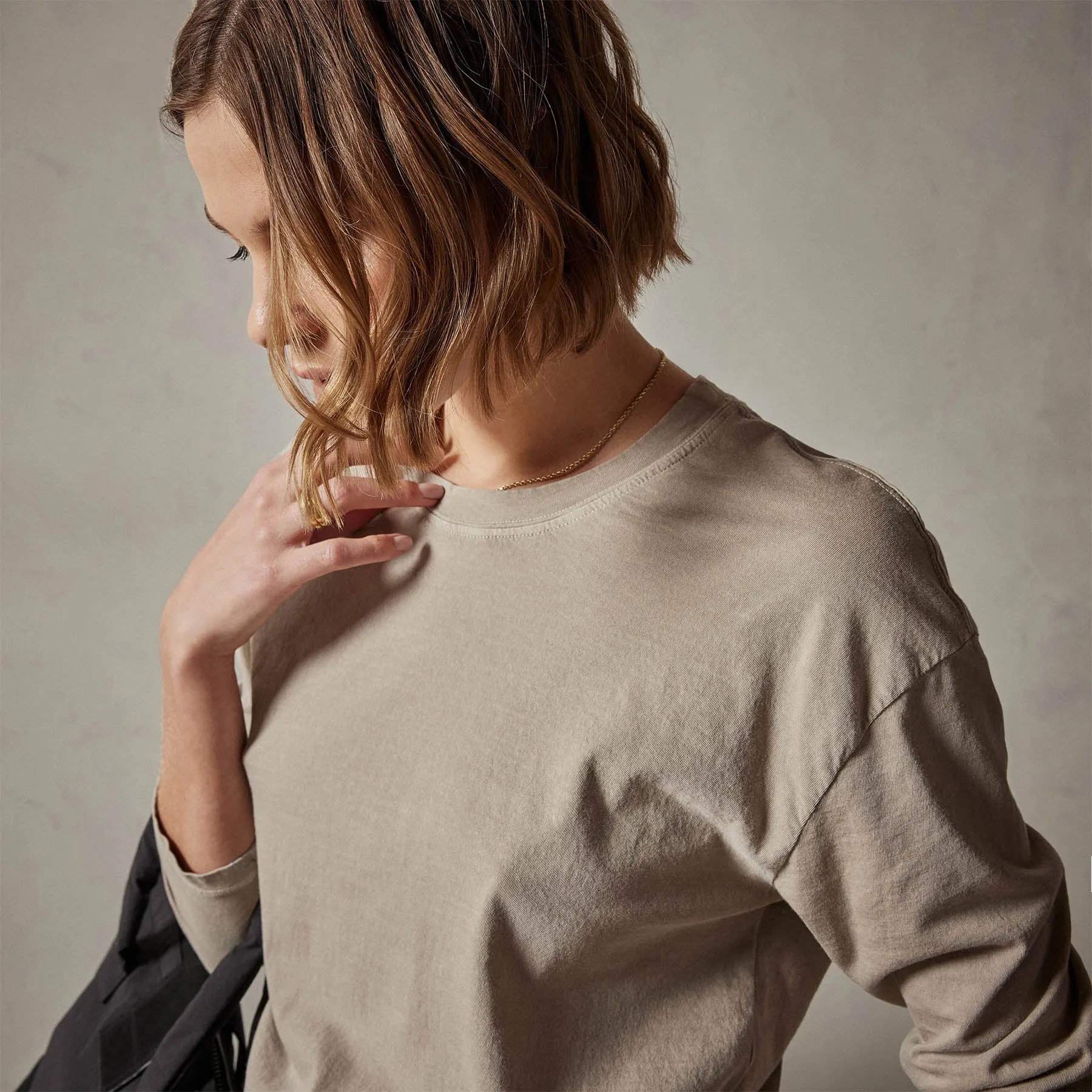 Vintage Boxy Tee - Toast Pigment