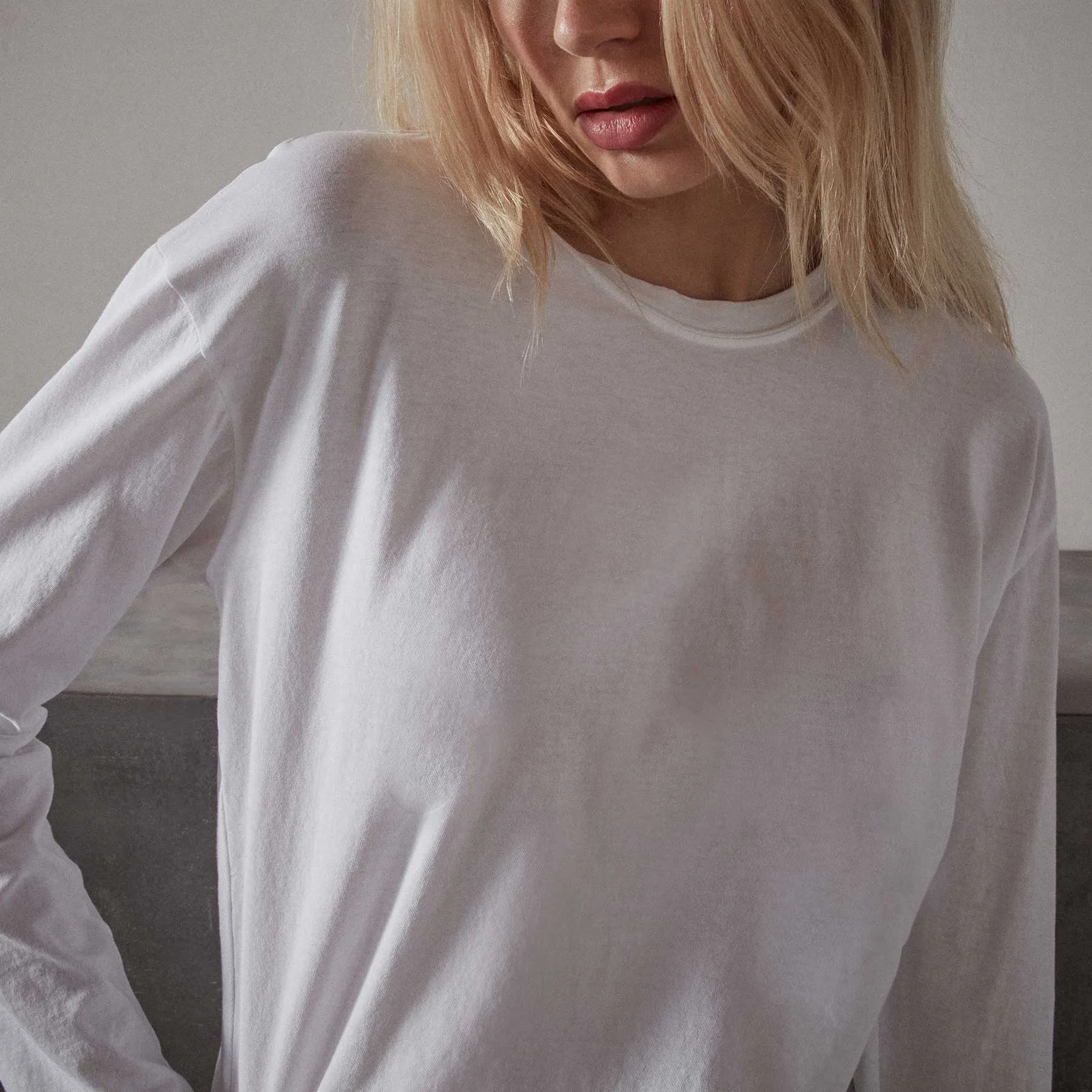 Vintage Boxy Tee - White