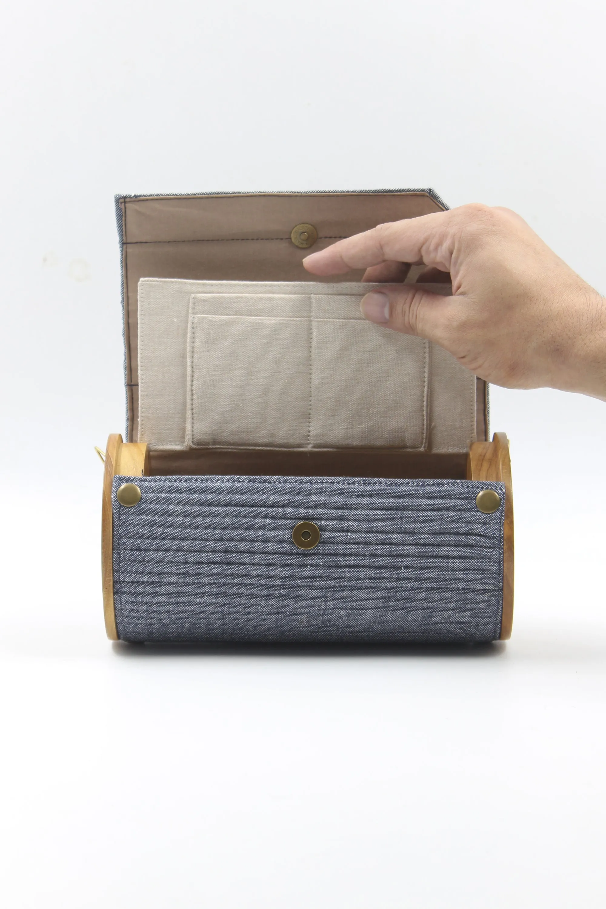 Vintage Garden 3 in 1 Round clutch #8