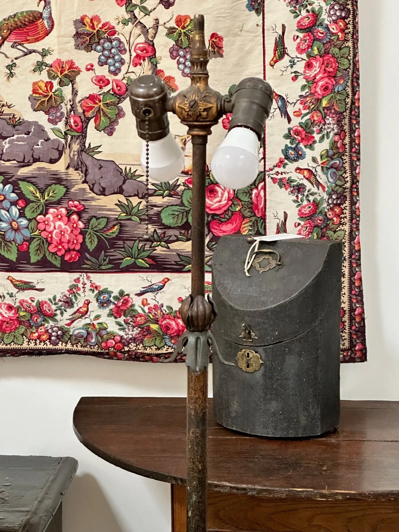 Vintage Italian Tole Floor Lamp