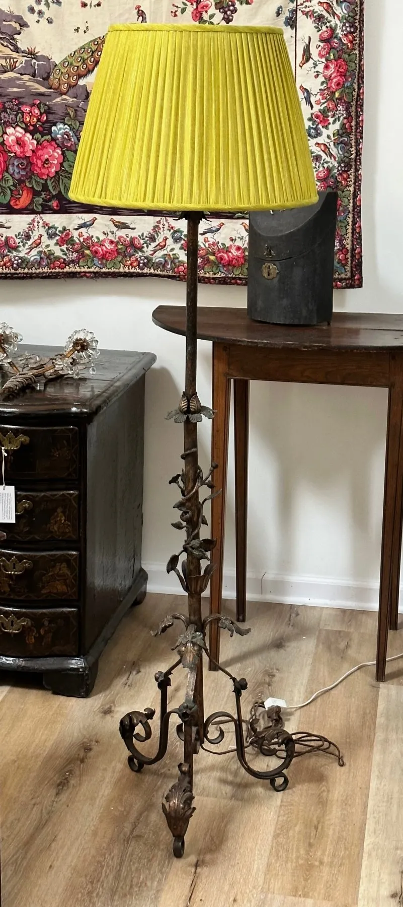 Vintage Italian Tole Floor Lamp
