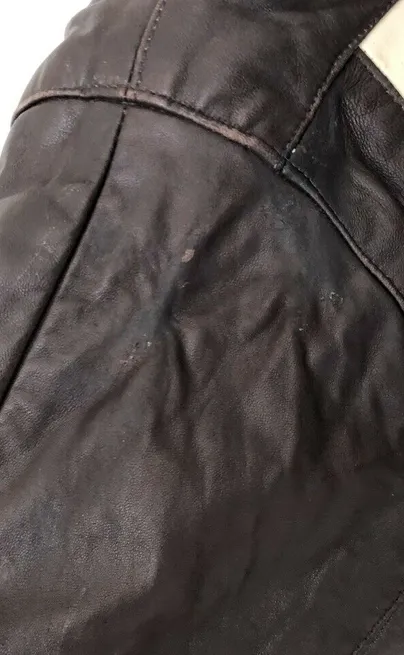 VIntage Stallion Leather Jacket M