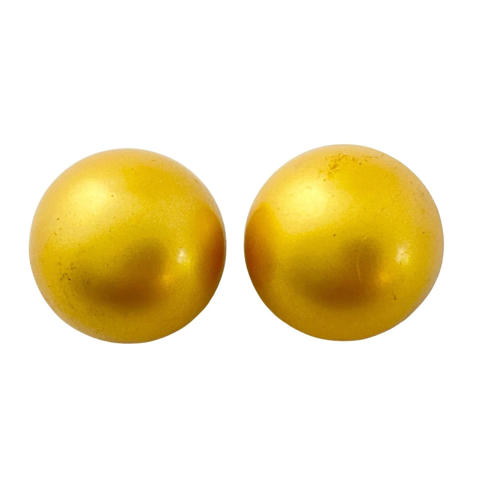 Vintage Yellow Statement Earrings