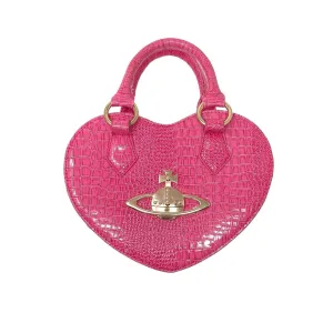 Vivienne Westwood Hot Pink Heart Bag