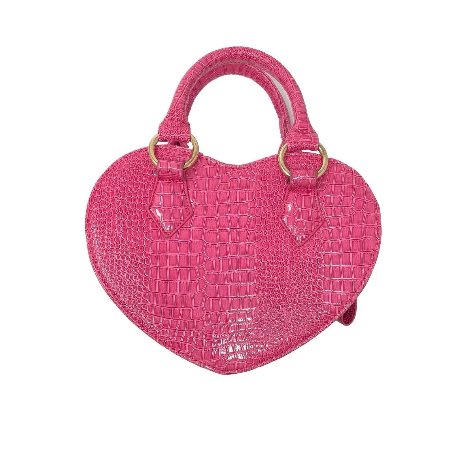 Vivienne Westwood Hot Pink Heart Bag