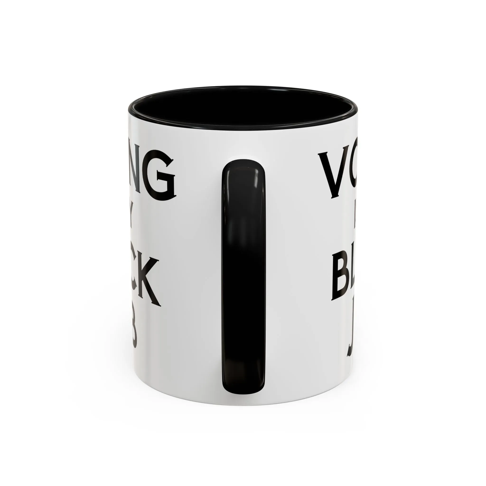 Voting is my Black Job Mug