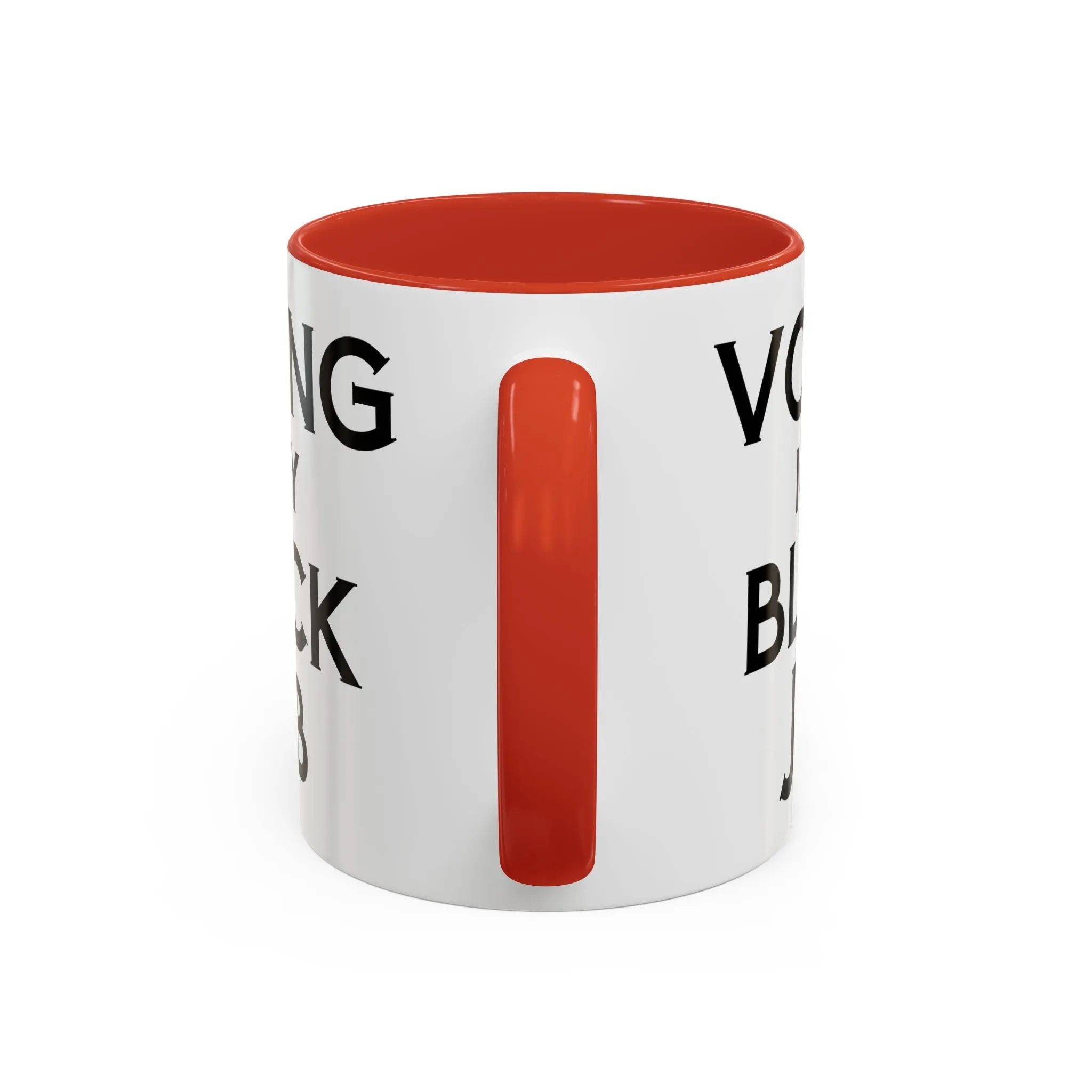Voting is my Black Job Mug