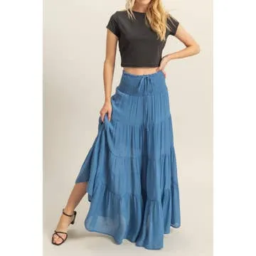 Washed Boxy Crop Tee