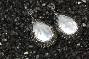 Wearable Art Marca MoP Statement Earrings