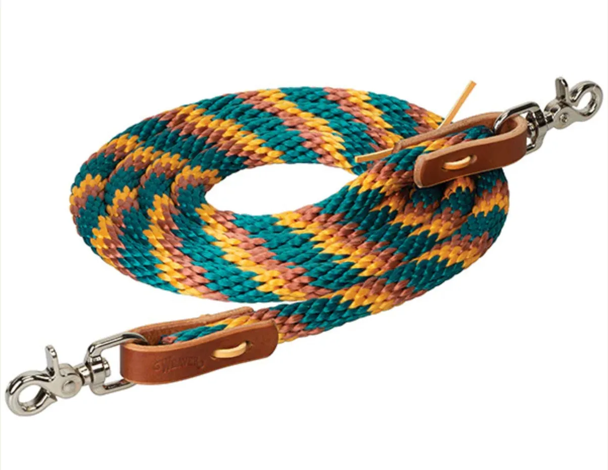 Weaver 8' Poly Roper Reins with Water Loop Ends