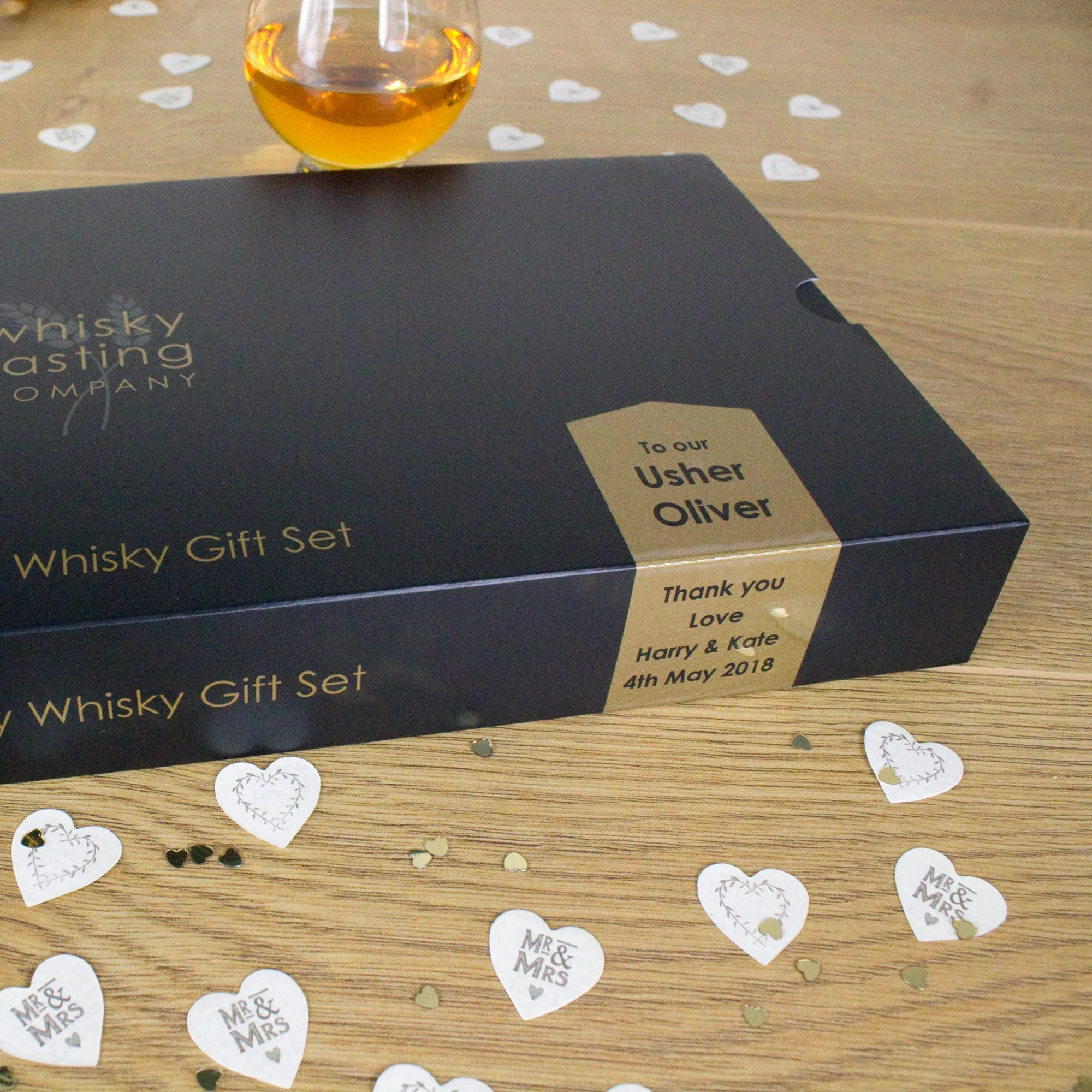 Wedding Usher Premium and Old Scotch Whisky Gift Set