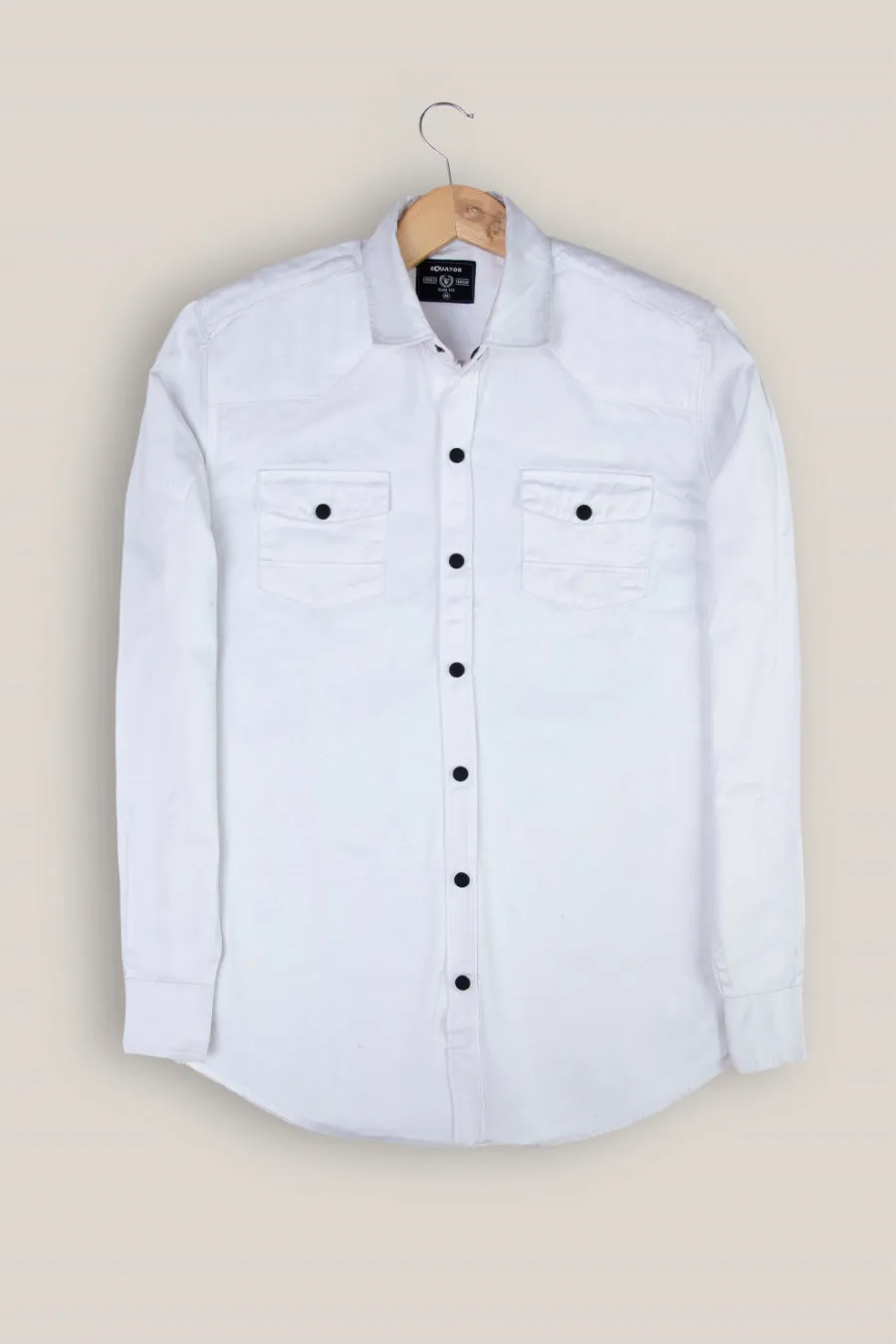 White Casual Shirt