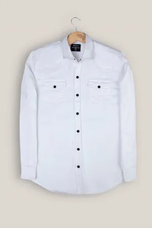 White Casual Shirt