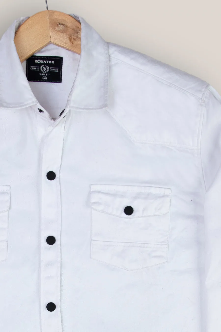 White Casual Shirt