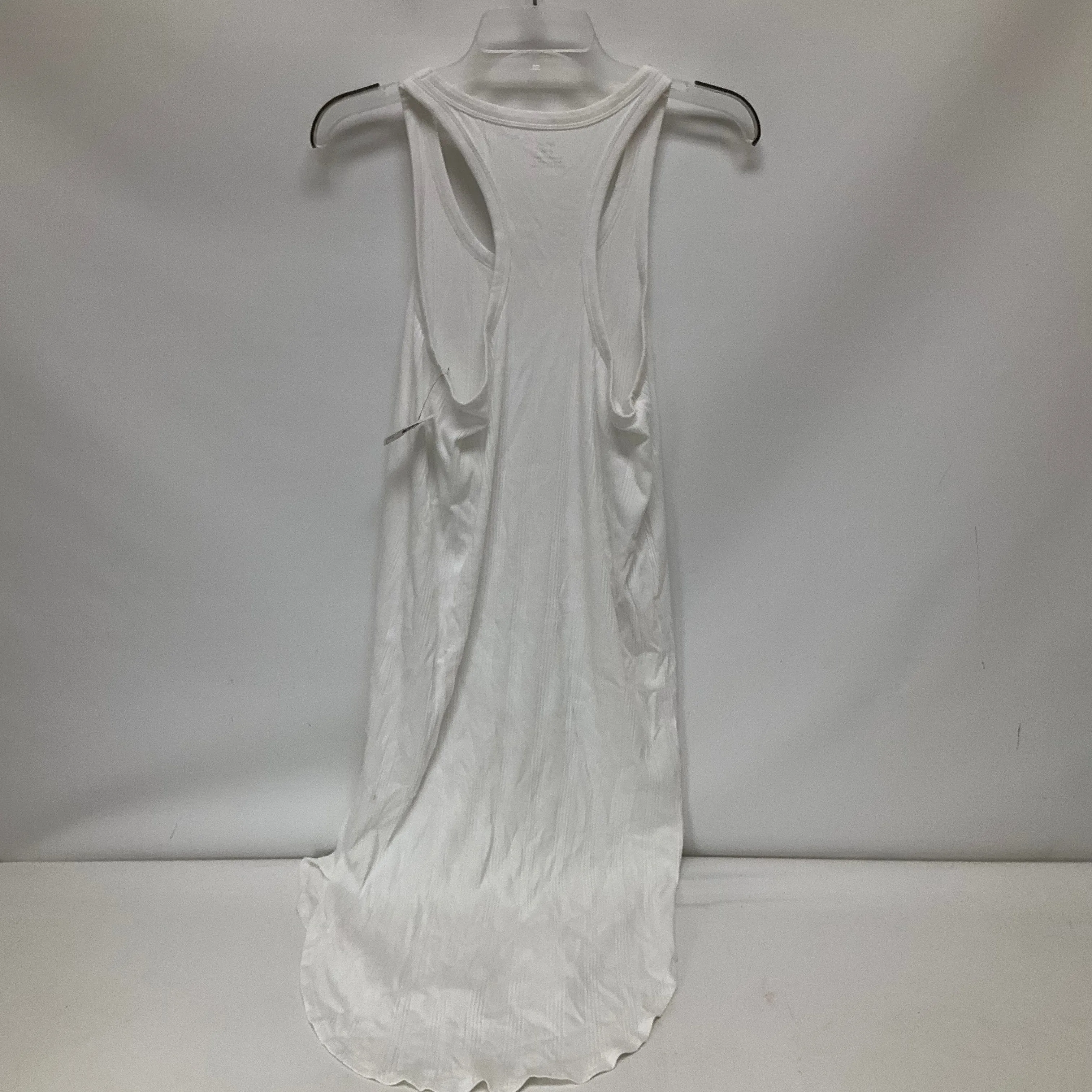 White Dress Casual Maxi Aerie, Size M