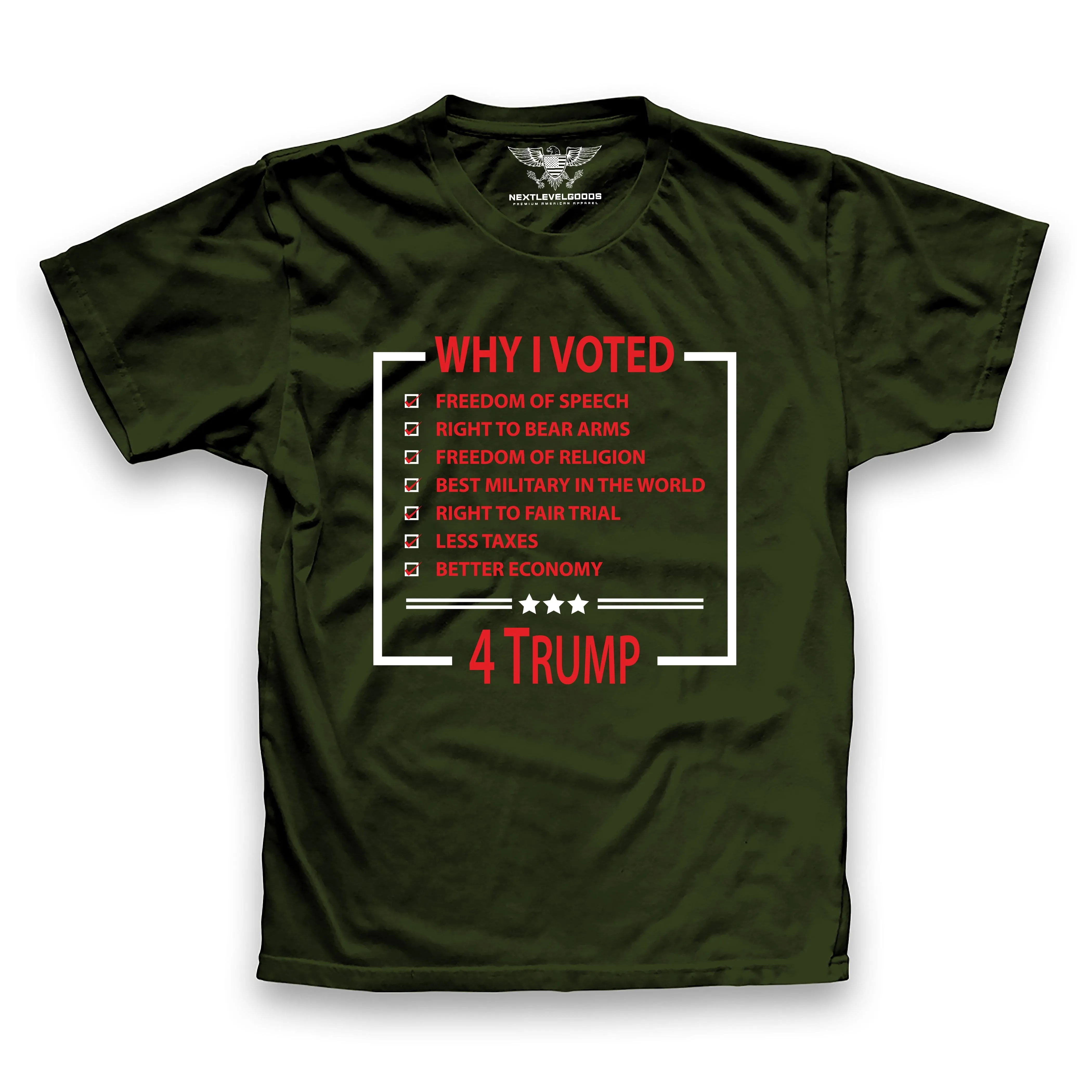 Why I Voted For Trump Premium T-Shirt