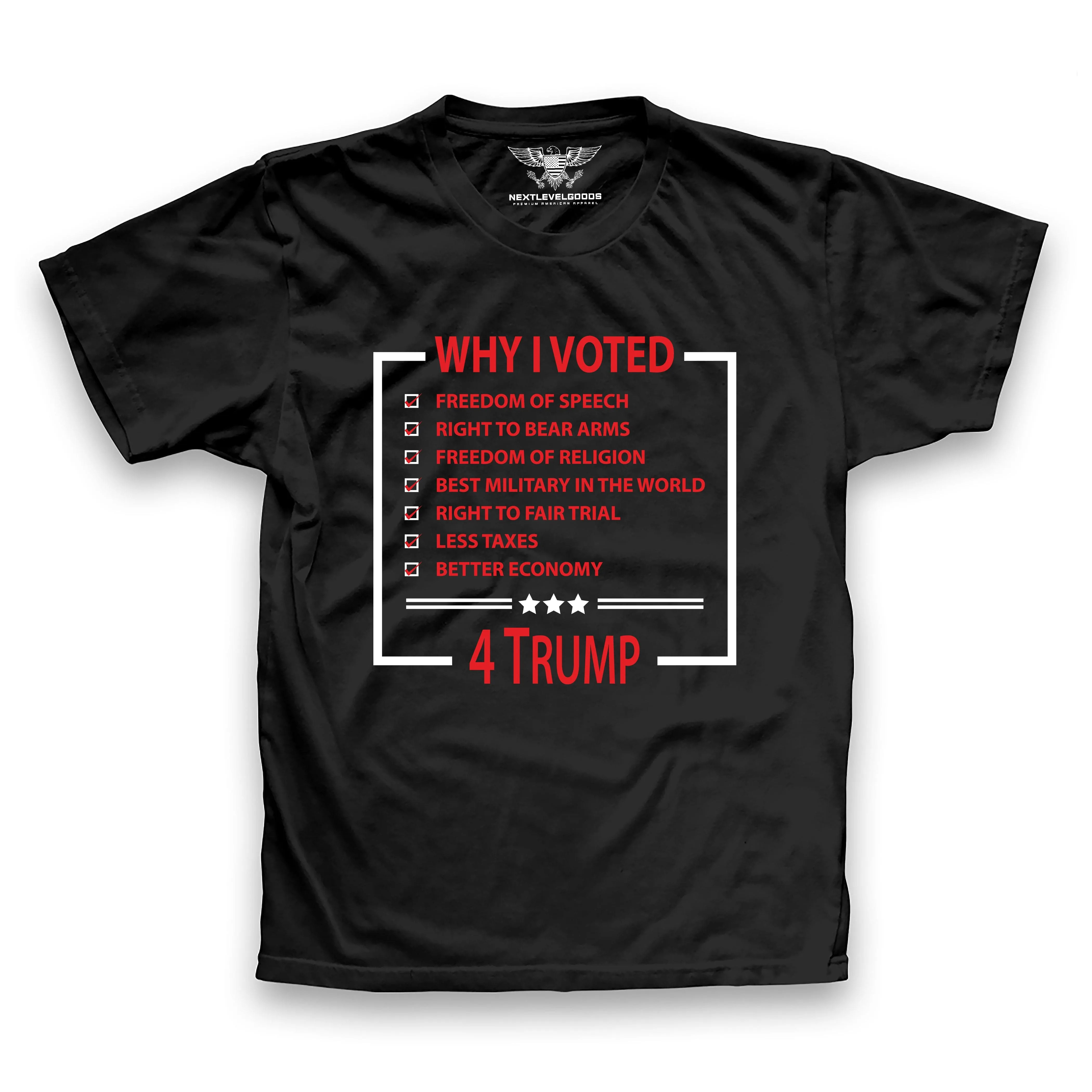 Why I Voted For Trump Premium T-Shirt