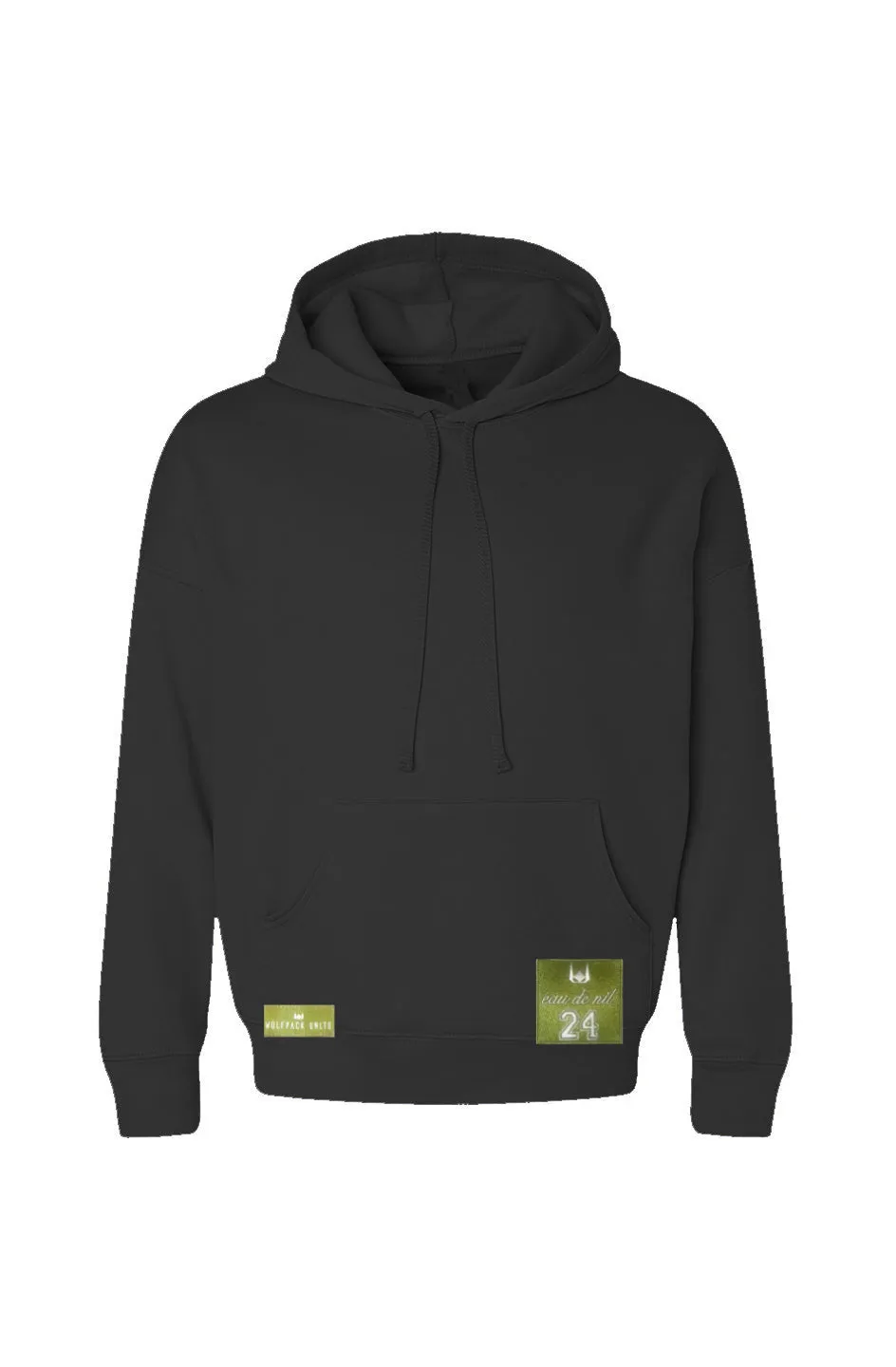 WOLFPACK UNLTD COZY PREMIUM SPONGE FLEECE PULLOVER HOODIE | BLACK