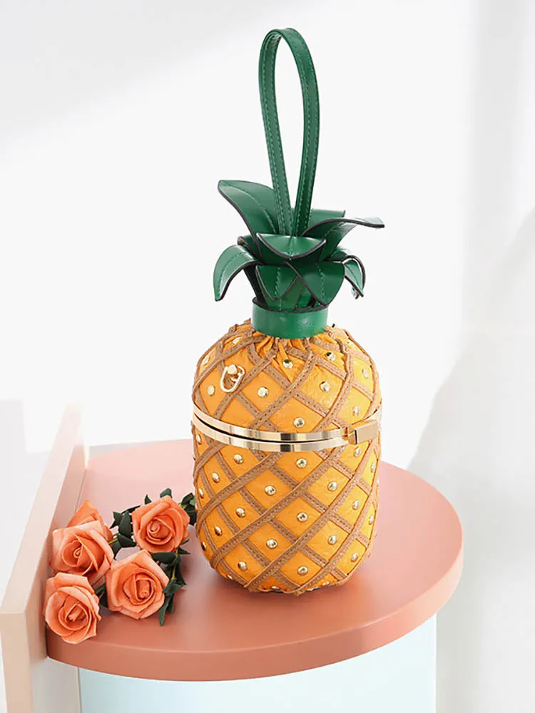 Women's Pineapple Crossbody Bag