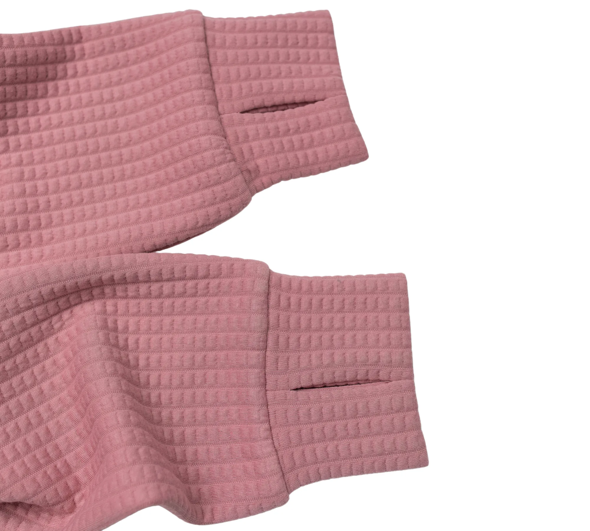 Women's Waffle 1/2 Zip (Carnation)