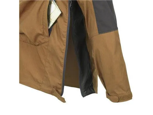 WOODSMAN Anorak Jacket - Black / Taiga Green