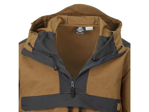 WOODSMAN Anorak Jacket - Black / Taiga Green