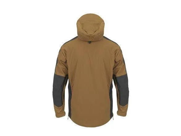 WOODSMAN Anorak Jacket - Black / Taiga Green