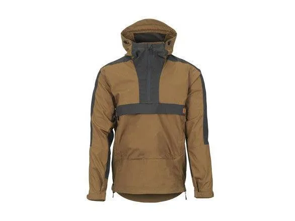WOODSMAN Anorak Jacket - Black / Taiga Green