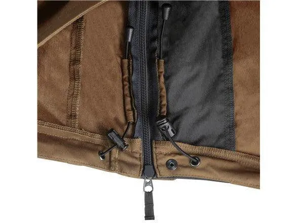 WOODSMAN Anorak Jacket - Black / Taiga Green