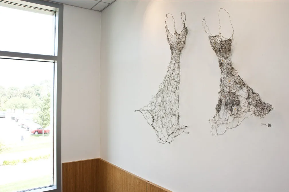 Woven Wire Dresses Installed at Meditech in Fall River, MA