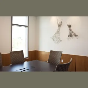 Woven Wire Dresses Installed at Meditech in Fall River, MA