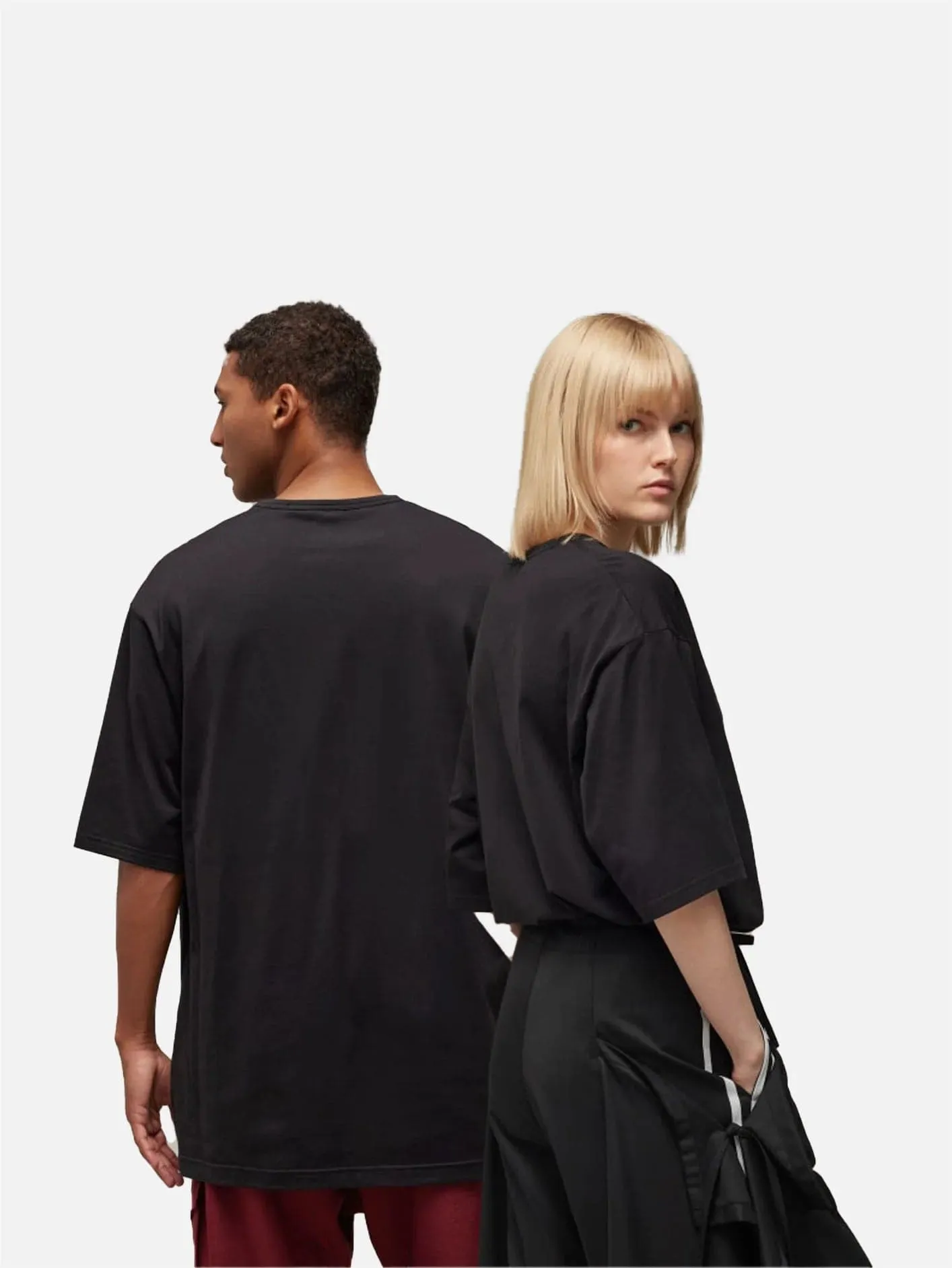 Y-3 Boxy Tee - Black