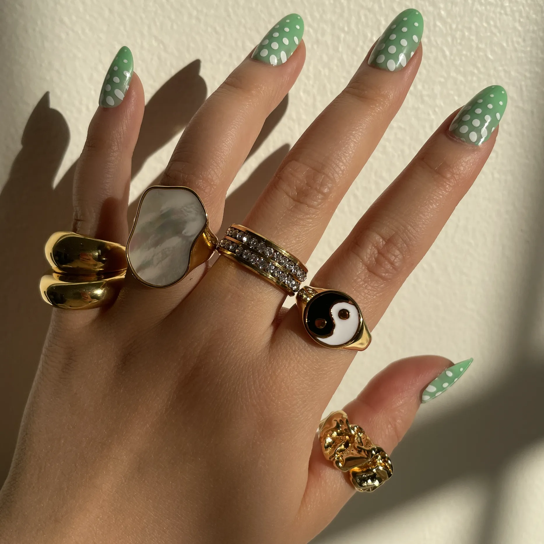 Yin Yang Signet Ring