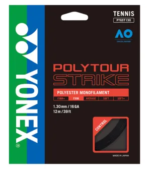 Yonex Polytour Strike 16 G / 1.30 mm - Black