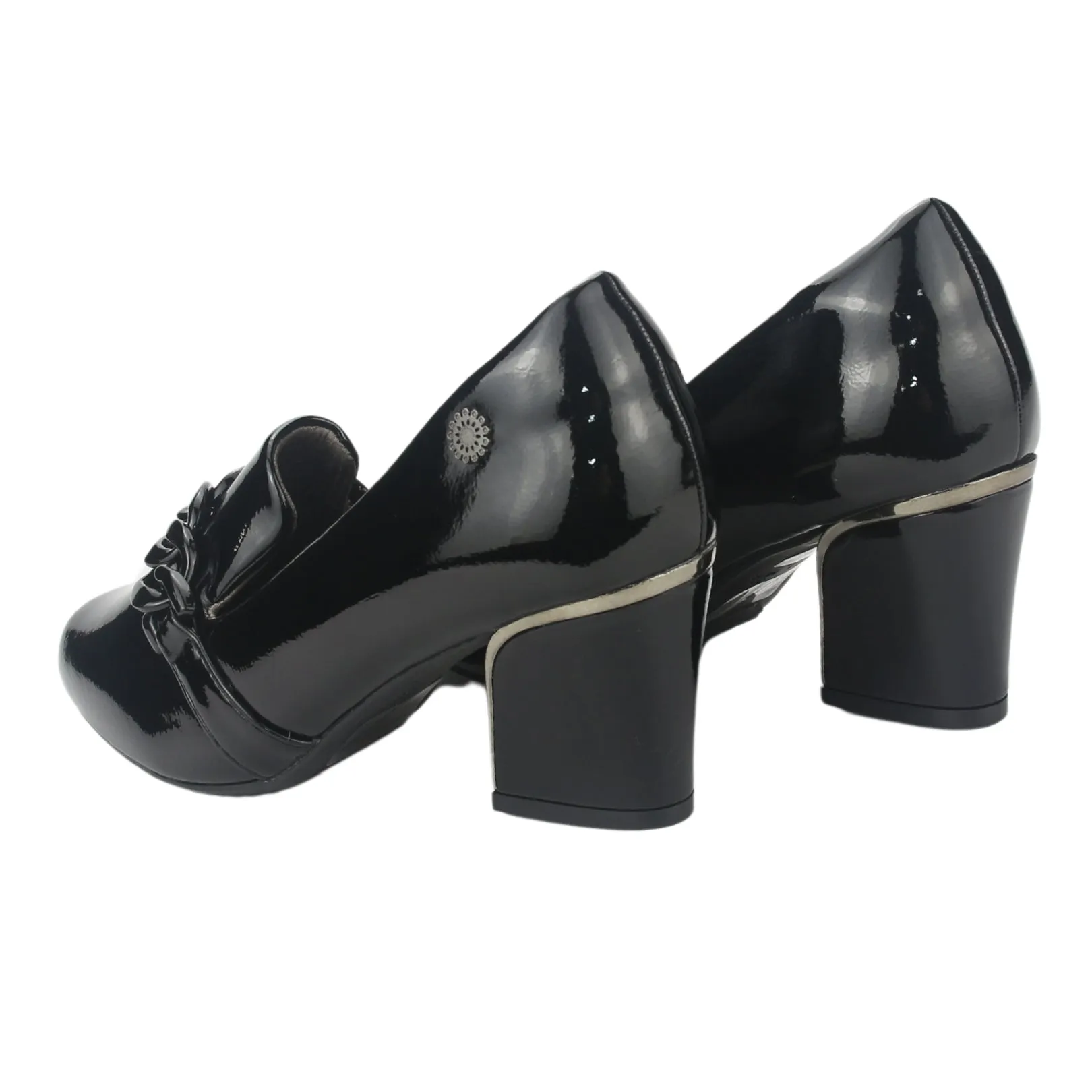 Zapato Chalada Mujer Carol-1 Negro Casual