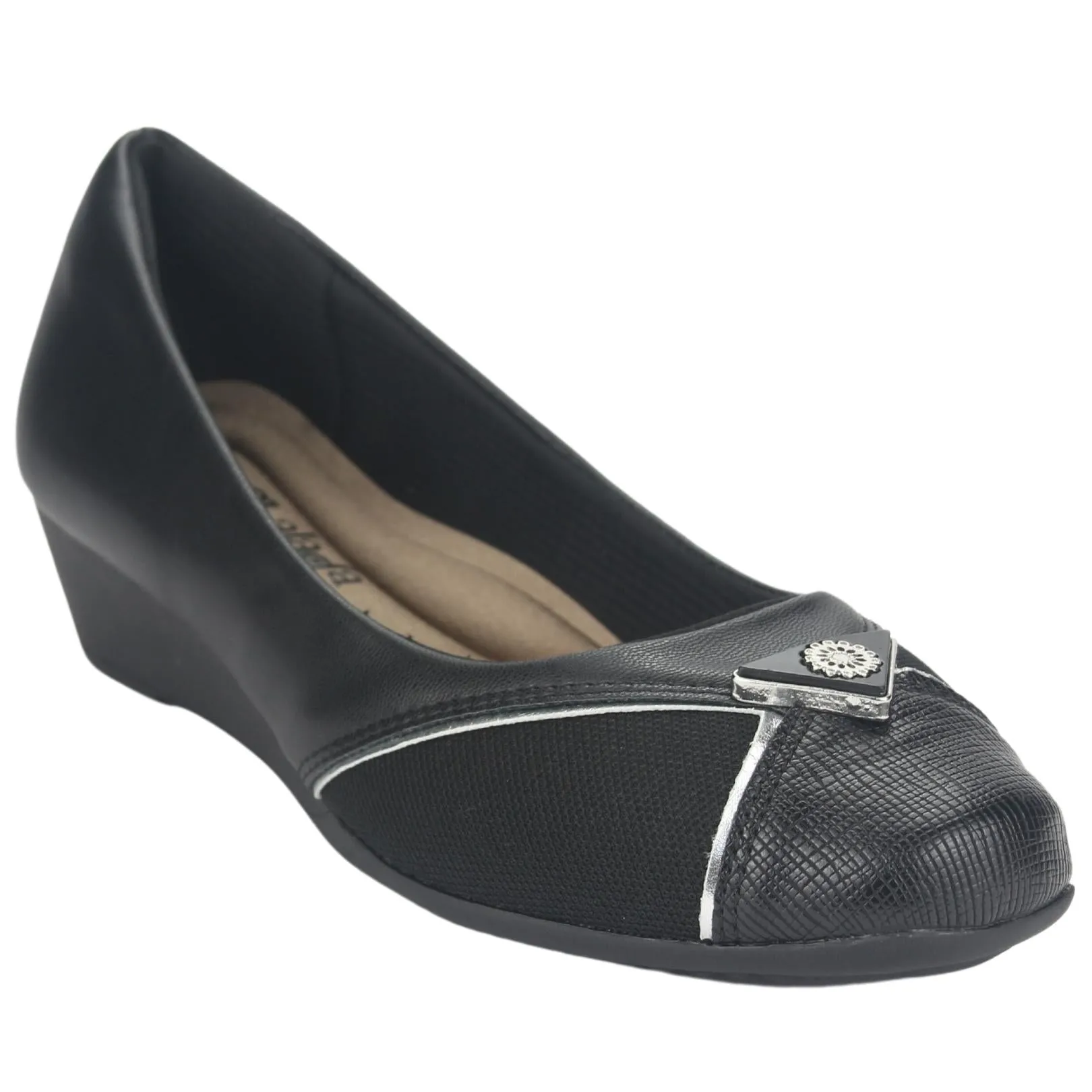 Zapato Chalada Mujer Coles-2 Negro Casual