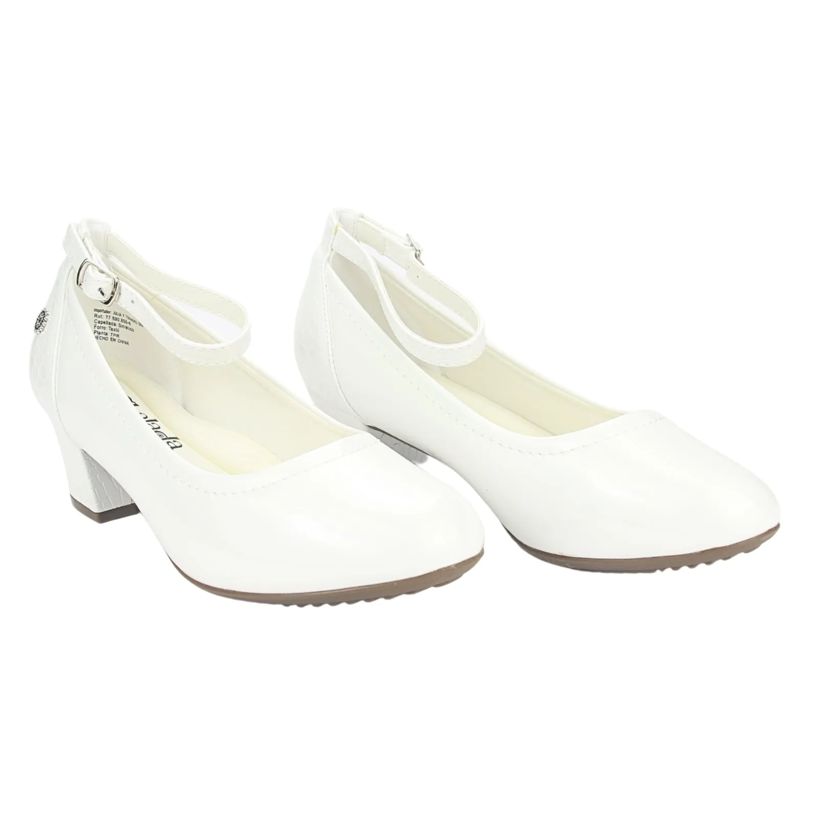 Zapato Chalada Mujer Flexi-27 Blanco Casual
