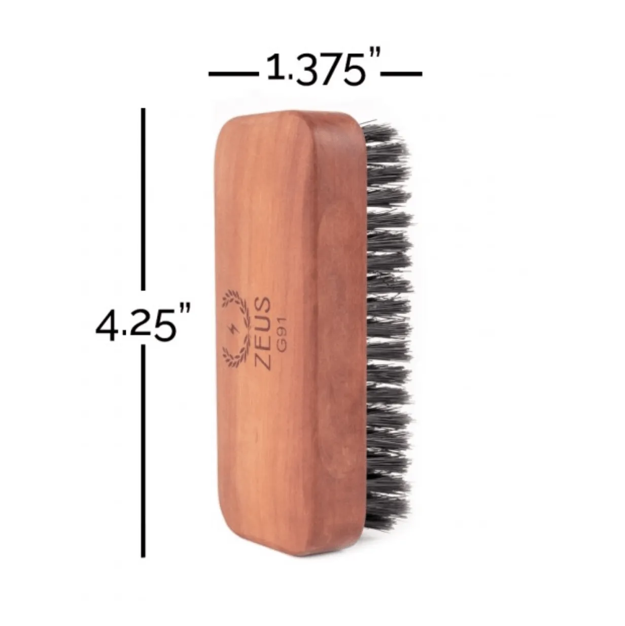 Zeus Beard Palm Beard Brush - Firm