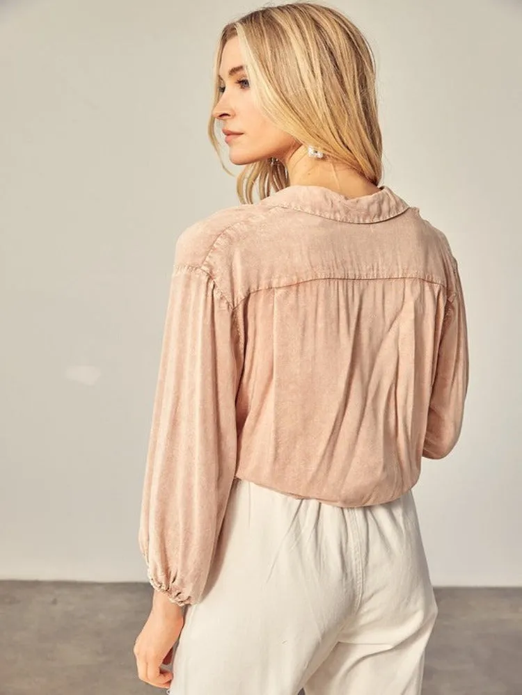Zuri Long Sleeve Blouse