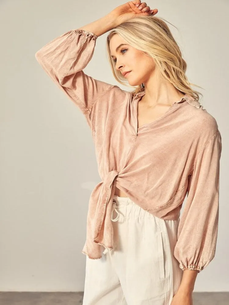 Zuri Long Sleeve Blouse
